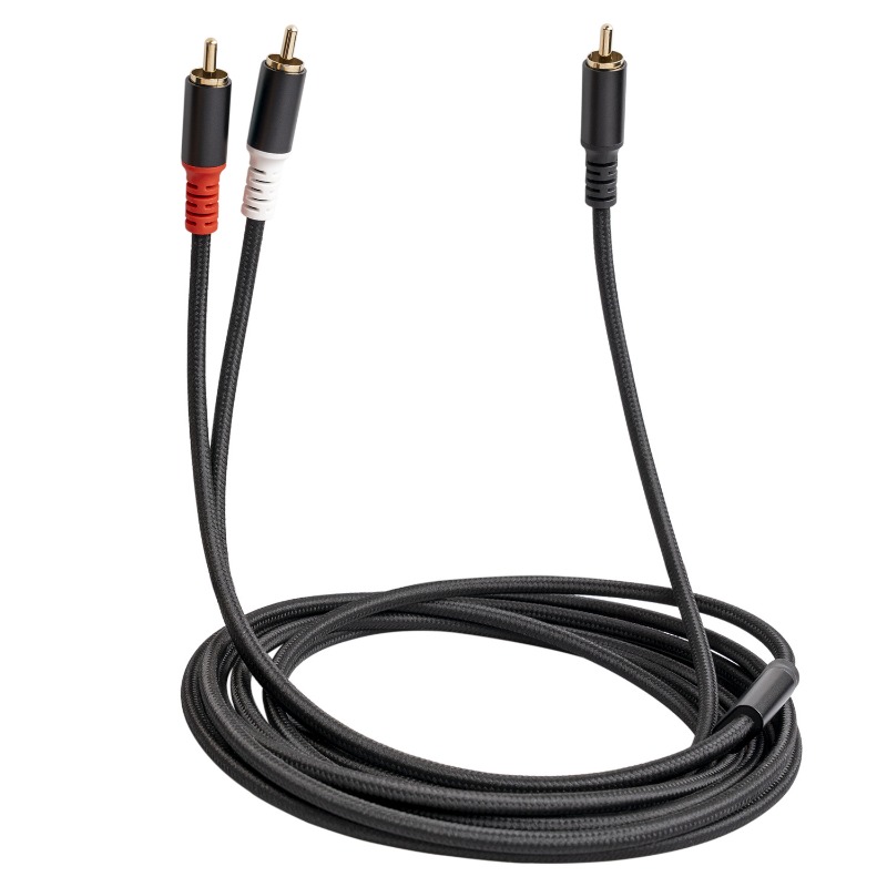 Audio Home Cinema - 1/2/3M 1 RCA ذكر إلى 2