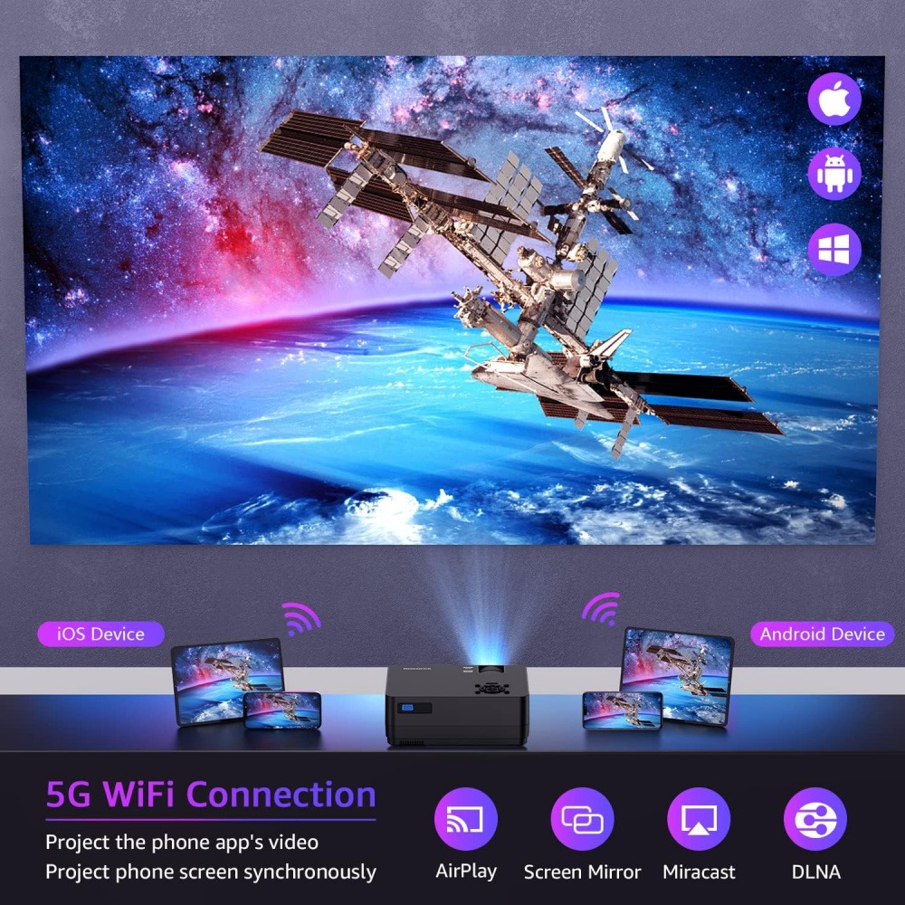 جهاز عرض أفلام بدقة 1080 بكسل  - مراجعة Home Cinema Tv Screen وسعره