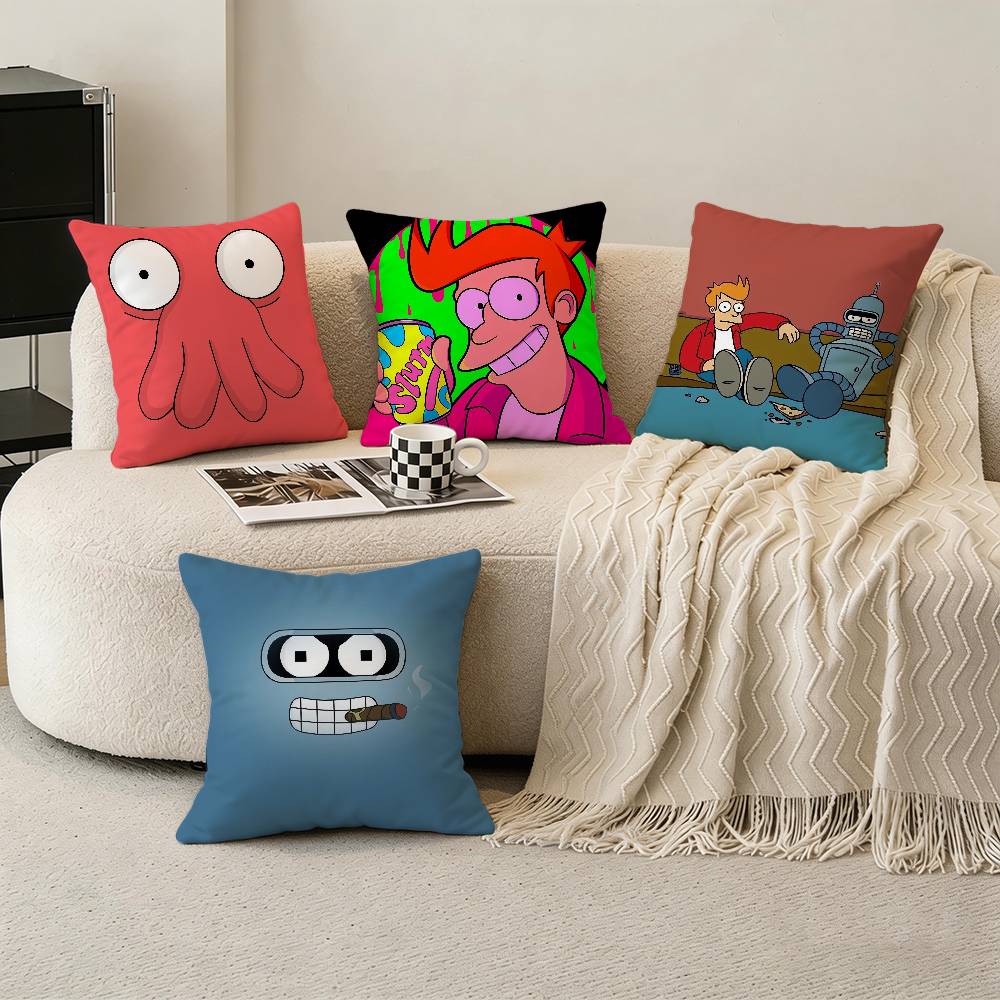 غطاء وسادة كرتوني F-Futurama ل - مراجعة Recliner Sofa Cover وسعره