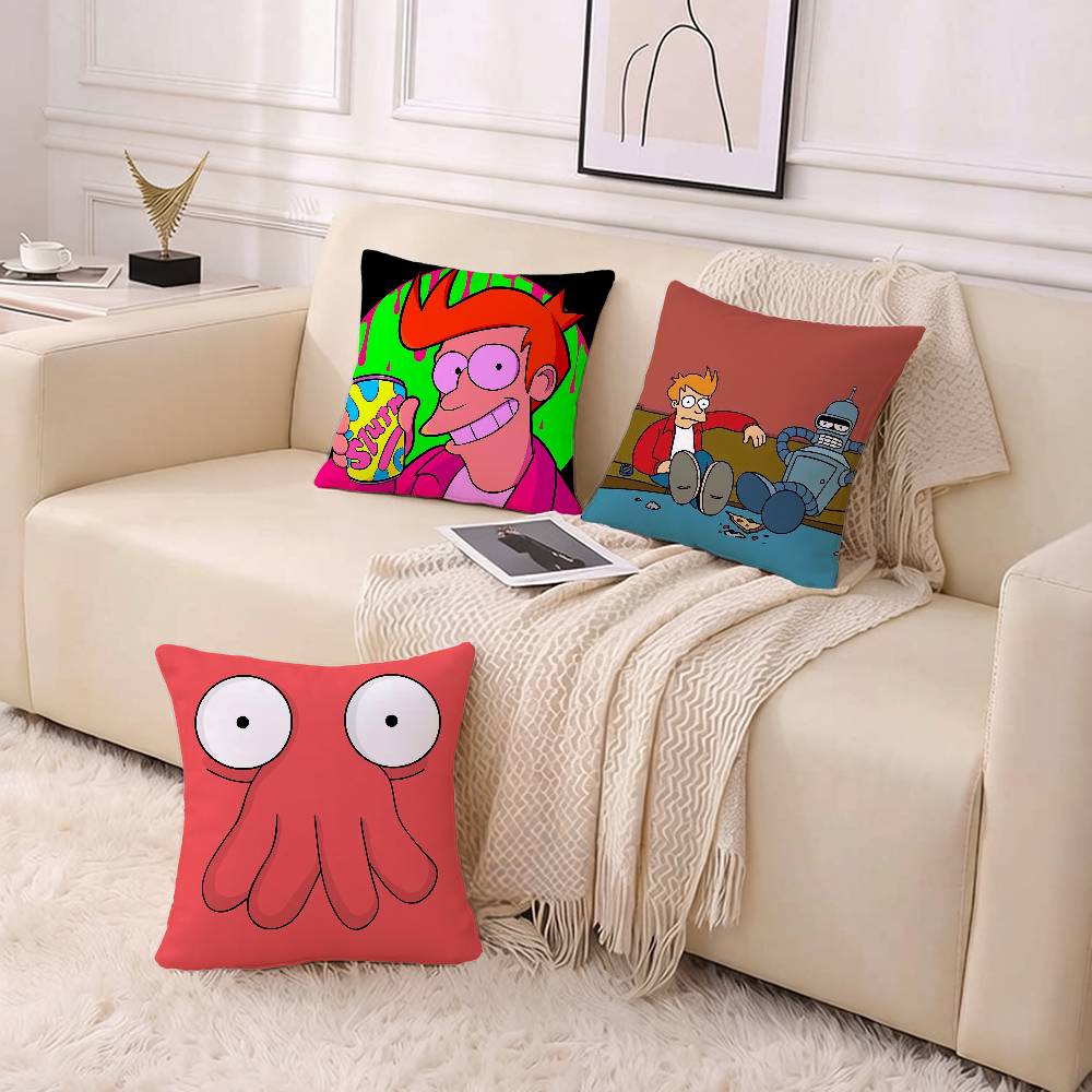 غطاء وسادة كرتوني F-Futurama ل - مراجعة Recliner Sofa Cover وسعره