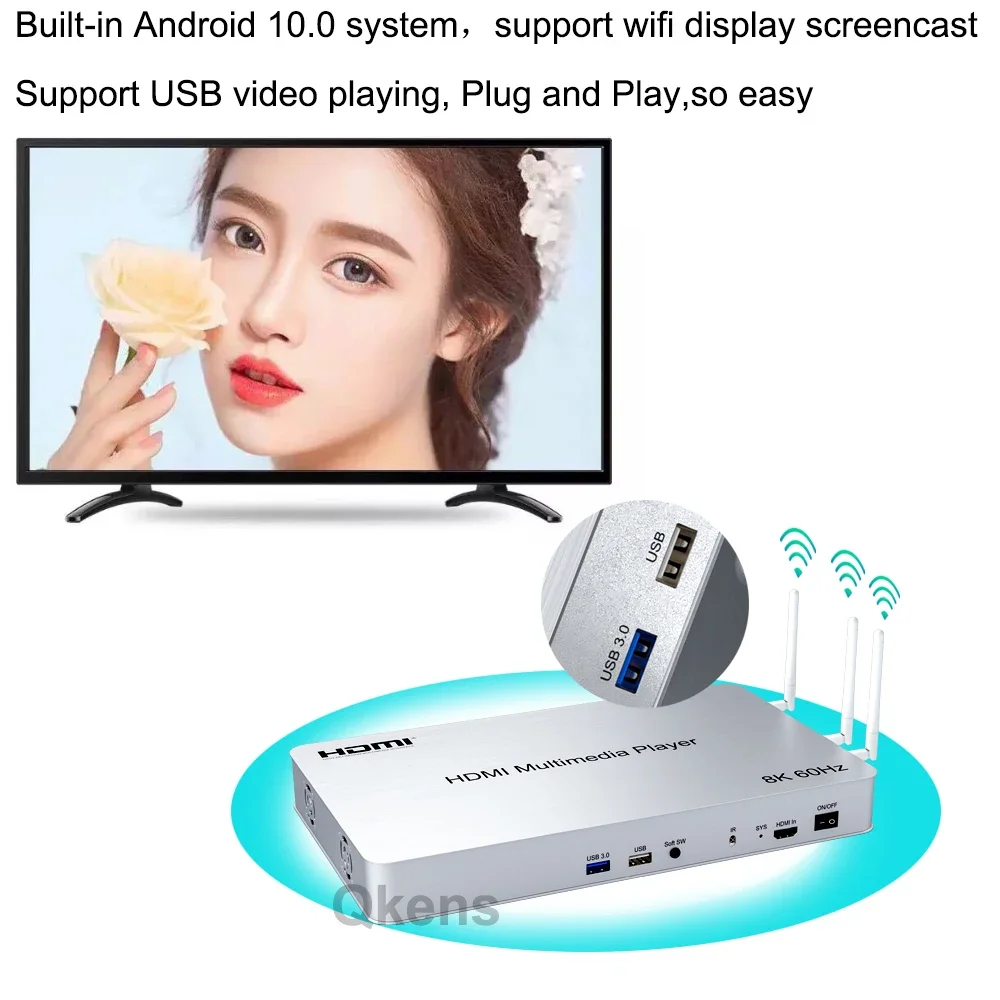 مشغل وسائط متعددة HDMI بـ 10 م - مراجعة 4K Media Player وسعره
