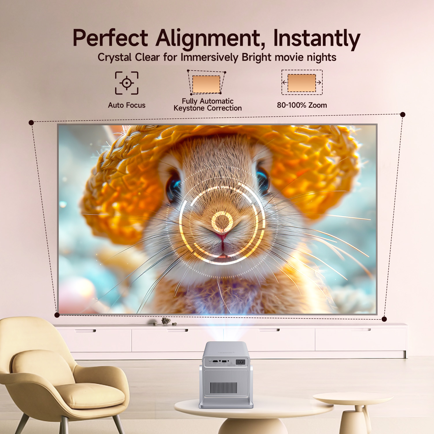 جهاز عرض Magcubic 8K HD 1080P  - مراجعة Home Cinema Hdmi وسعره