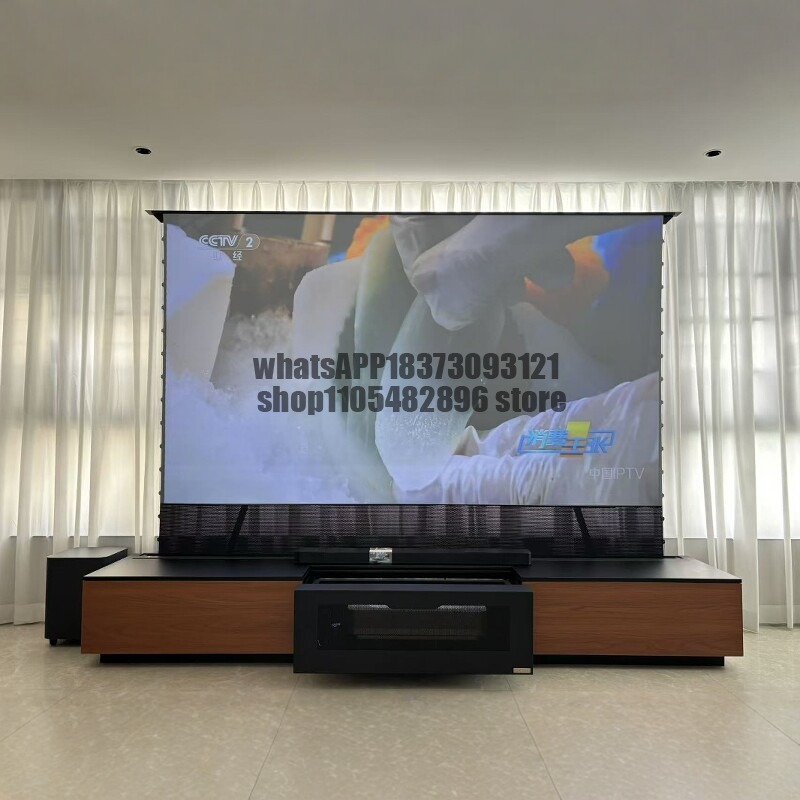 خزانة تلفزيون ليزر مدمجة مع شا - مراجعة Home Cinema Tv Screen وسعره