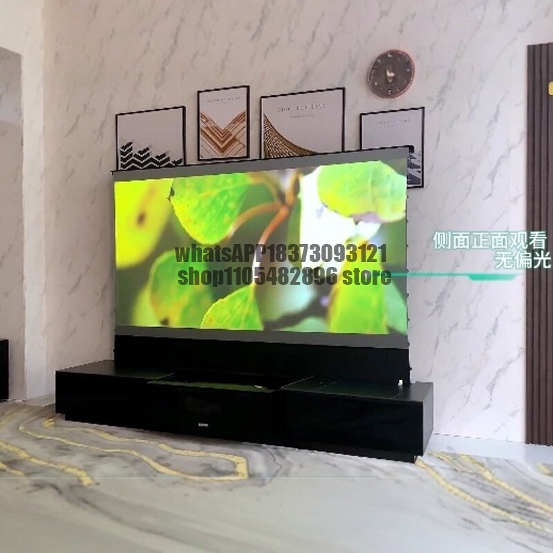 خزانة تلفزيون ليزر مدمجة مع شا - مراجعة Home Cinema Tv Screen وسعره