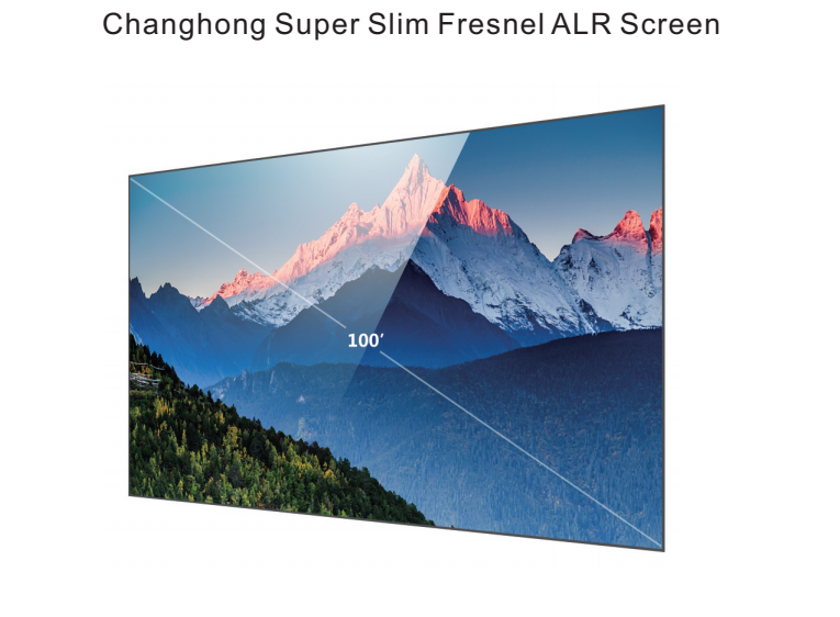 شاشة عرض ثابتة بإطار ثابت مقاس - مراجعة Home Cinema Tv Screen وسعره