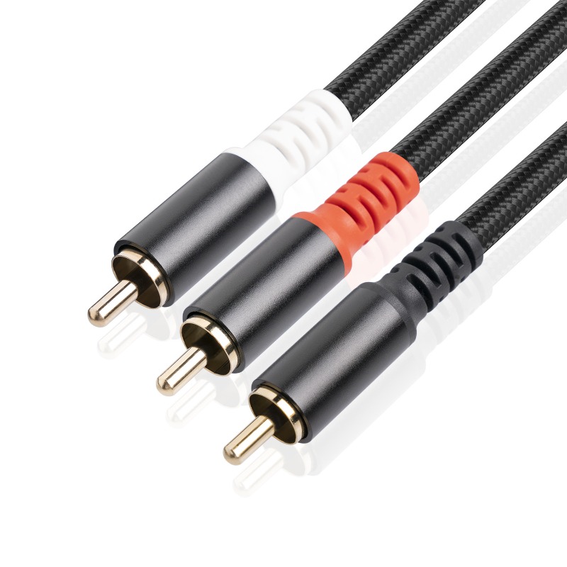1/2/3M 1 RCA ذكر إلى 2 RCA ذكر - مراجعة Audio Home Cinema وسعره