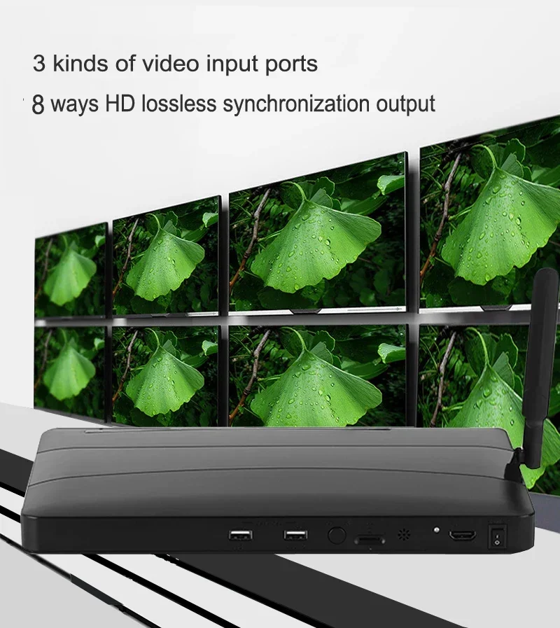 صندوق بث الفيديو مع 8 قنوات ،  - مراجعة 4K Media Player وسعره