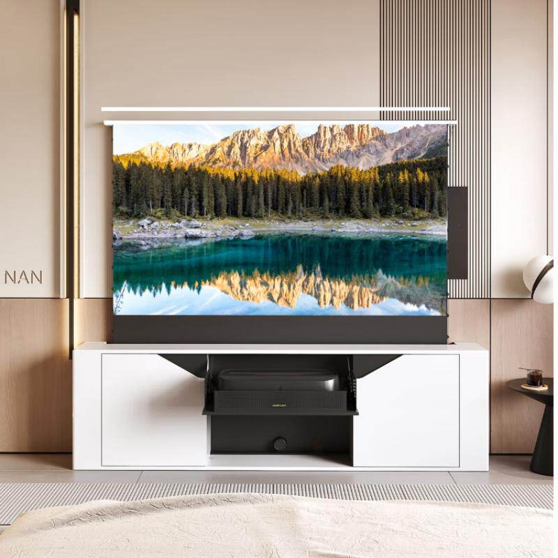 خزانة متكاملة لتلفزيون الليزر  - مراجعة Home Cinema Tv Screen وسعره