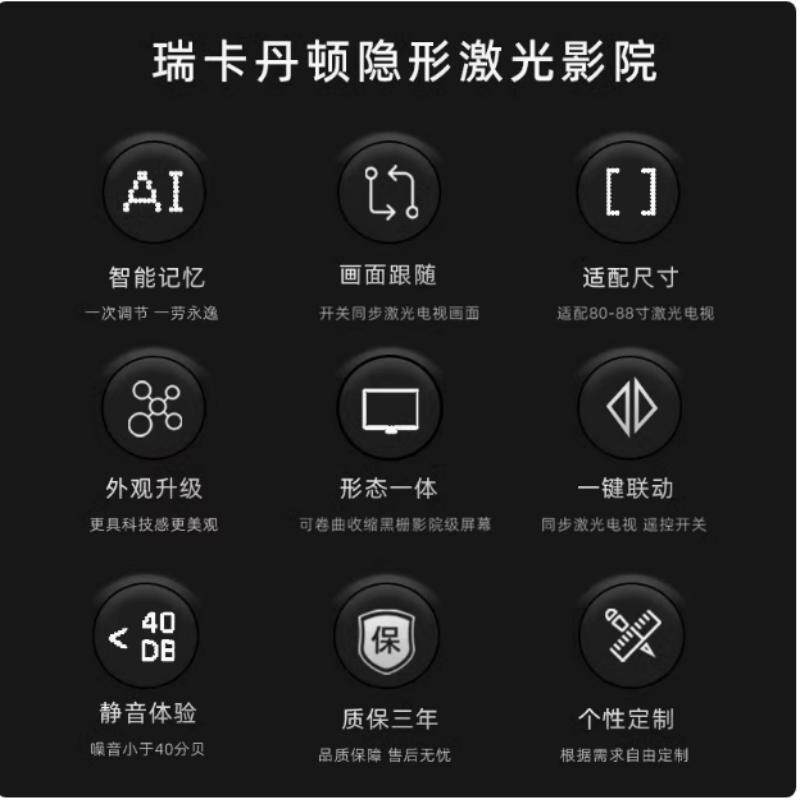 خزانة متكاملة لتلفزيون الليزر  - مراجعة Home Cinema Tv Screen وسعره