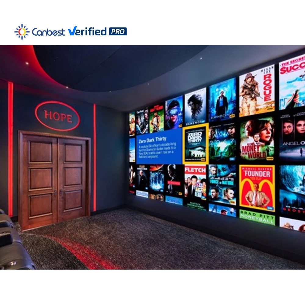 شاشة عرض LED داخلية ملونة بالك - مراجعة Home Cinema Tv Screen وسعره