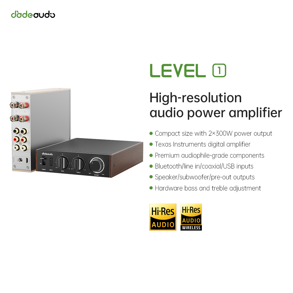 مضخم صوت JadeAudio Level 1 للم - مراجعة Audio Home Cinema وسعره