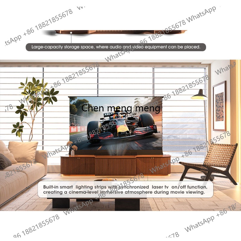 خزانة تلفزيون ليزر مدمجة من ال - مراجعة Home Cinema Tv Screen وسعره